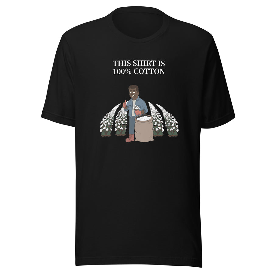 This Shirt is 100% Cotton